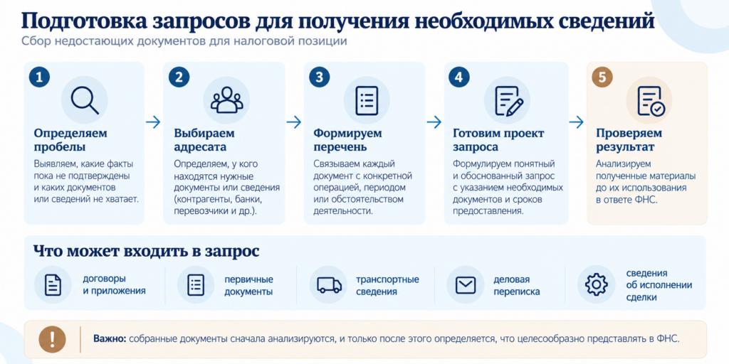 запрос документов у контрагента