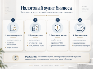 Налоговый аудит бизнеса — анализ операций, учета и налоговых рисков