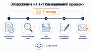 возражения на акт камеральной налоговой проверки