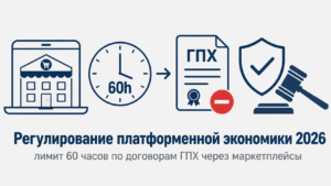 Платформенная экономика 2026: ограничение 60 часов по ДГПХ